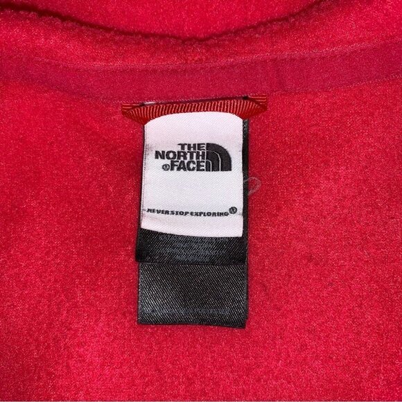 The North Face Fleece Zip Up Hoodie Women’s Size Extra Large XL Pink Coral - Picture 6 of 8